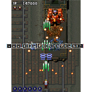 Pixelbox Arcade - Gunbird (1994), a Shooter / Flying Vertical game by Psikyo