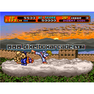 Pixelbox Arcade - Hachoo! (1989), a Fighter / 2.5D game by Jaleco