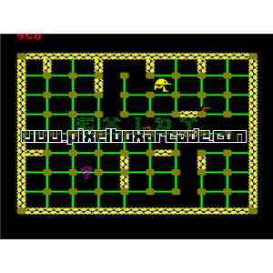 Pixelbox Arcade - Hard Hat (1982), a Maze game by Exidy