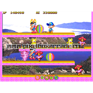 Pixelbox Arcade - Head Panic (2000), a Platform / Run Jump game by ESD / Fuuki