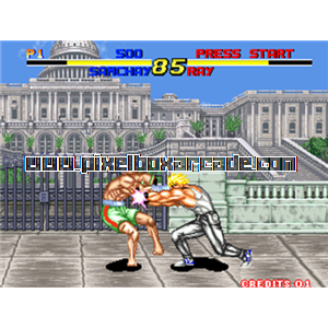 Pixelbox Arcade - The History of Martial Arts (0101), a Fighter / Versus game by bootleg