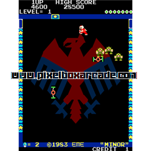 Pixelbox Arcade - Hoccer (1983), a Sports / Hockey game by Eastern Micro Electronics, Inc.