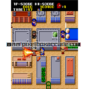 Pixelbox Arcade - Kid no Hore Hore Daisakusen (1987), a Maze game by Nichibutsu