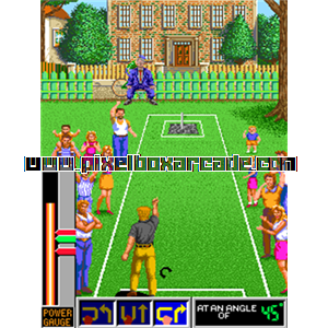 Pixelbox Arcade - American Horseshoes (1990), a Sports / Horseshoes game by Taito America Corporation