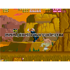 Pixelbox Arcade - Iga Ninjyutsuden (1988), a Platform / Fighter Scrolling game by Jaleco