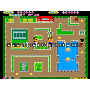 Pixelbox Arcade - I'm Sorry (1985), a Maze game by Coreland / Sega