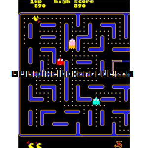 Pixelbox Arcade - Jr. Pac-Man (1983), a Maze game by Bally Midway