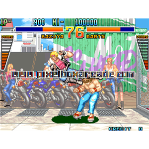 Pixelbox Arcade - Kaiser Knuckle (1994), a Fighter / Versus game by Taito Corporation Japan