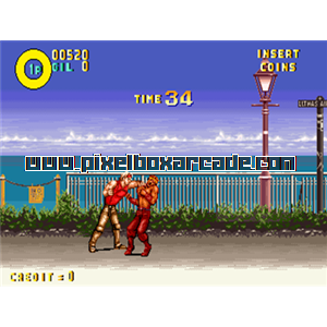 Pixelbox Arcade - Karate Blazers (1991), a Fighter / 2.5D game by Video System Co.