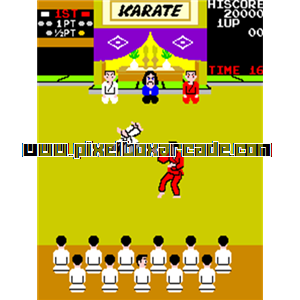 Pixelbox Arcade - Karate Champ (1984), a Fighter / Versus game by Data East USA