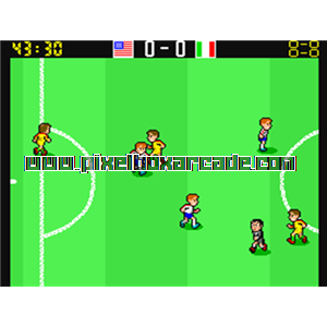 Pixelbox Arcade - Kick and Run (1986), a Sports / Soccer game by Taito Corporation