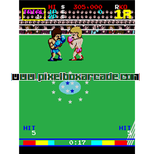 Pixelbox Arcade - King of Boxer (1985), a Sports / Boxing game by Woodplace