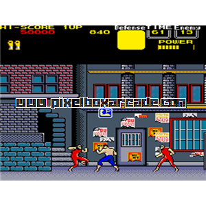 Pixelbox Arcade - Knuckle Joe (1985), a Platform / Fighter game by [Seibu Kaihatsu] (Taito license)
