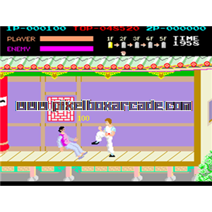 Pixelbox Arcade - Kung-Fu Master (1984), a Fighter / 2D game by Irem