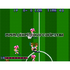 Pixelbox Arcade - Last Striker (1989), a Sports / Soccer game by East Technology