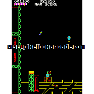 Pixelbox Arcade - Looping (1982), a Shooter / Flying game by Venture Line