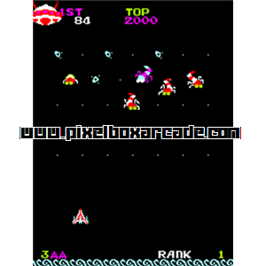 Pixelbox Arcade - Magical Spot (1980), a Shooter / Gallery game by Universal