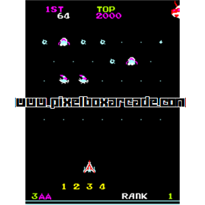 Pixelbox Arcade - Magical Spot II (1980), a Shooter / Gallery game by Universal