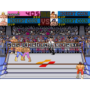 Pixelbox Arcade - The Main Event (1988), a Sports / Wrestling game by Konami