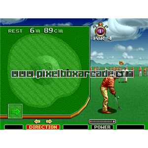 Pixelbox Arcade - Major Title 2 (1992), a Sports / Golf game by Irem