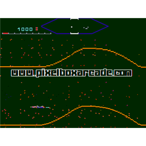 Pixelbox Arcade - Mayday (1980), a Shooter / Flying Horizontal game by Hoei