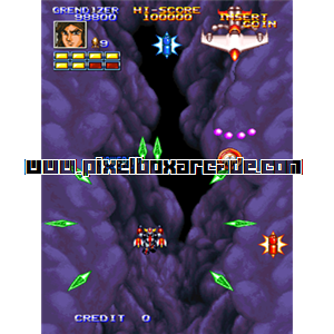 Pixelbox Arcade - Mazinger Z (1994), a Shooter / Flying Vertical game by Banpresto/Dynamic Pl. Toei Animation