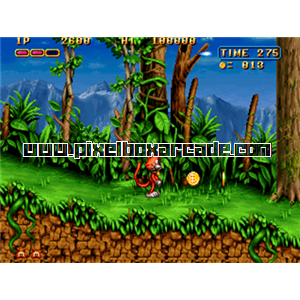 Pixelbox Arcade - Magical Cat Adventure (1993), a Platform / Shooter Scrolling game by Wintechno