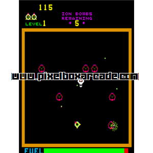 Pixelbox Arcade - Megadon (1982), a Shooter / Field game by Epos Corporation (Photar Industries license)