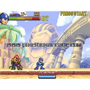 Pixelbox Arcade - Mega Man 2: The Power Fighters (1996), a Fighter / Versus Co-op game by Capcom