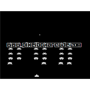 Pixelbox Arcade - Minivader (1990), a Shooter / Gallery game by Taito Corporation