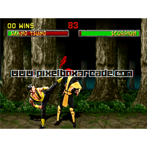 Pixelbox Arcade - Mortal Kombat II (1993), a Fighter / Versus game by Midway