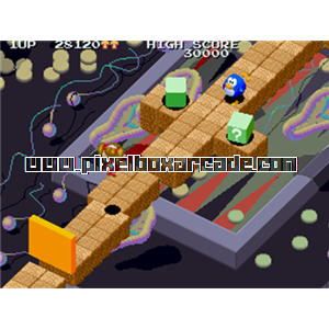 Pixelbox Arcade - Marchen Maze (1988), a Maze / Shooter Large game by Namco
