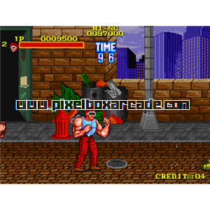 Pixelbox Arcade - Mug Smashers (0101), a Fighter / 2.5D game by Electronic Devices Italy / 3D Games England