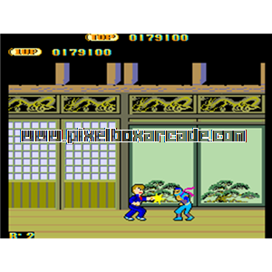 Pixelbox Arcade - My Hero (1985), a Fighter / 2D game by Sega