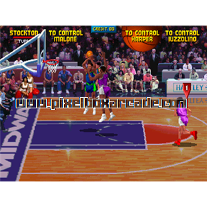 Pixelbox Arcade - NBA Jam (1993), a Sports / Basketball game by Midway