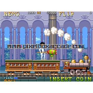 Pixelbox Arcade - Nemo (1990), a Platform / Fighter Scrolling game by Capcom