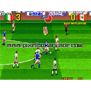 Pixelbox Arcade - Neo-Geo Cup '98 - The Road to the Victory (1998), a Sports / Soccer game by SNK