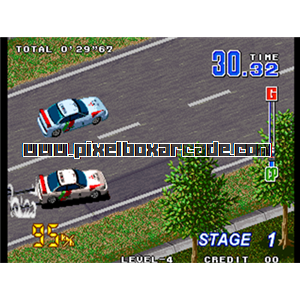 Pixelbox Arcade - Neo Drift Out - New Technology (1996), a Driving / Race game by Visco