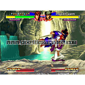 Pixelbox Arcade - Ninja Master's - haoh-ninpo-cho (1996), a Fighter / Versus game by ADK / SNK