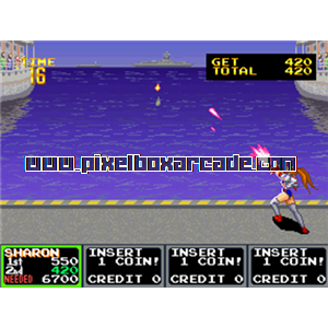Pixelbox Arcade - Numan Athletics (1993), a Sports / Track & Field game by Namco