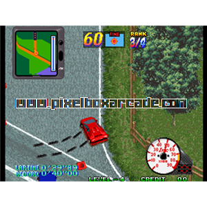 Pixelbox Arcade - Over Top (1996), a Driving / Race game by ADK