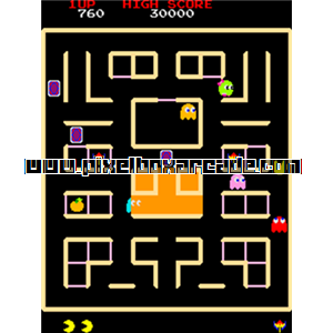 Pixelbox Arcade - Pac & Pal (1983), a Maze game by Namco