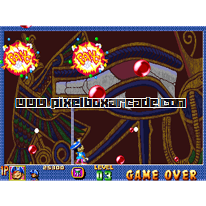Pixelbox Arcade - Pang! 3 (1995), a Shooter / 3rd Person game by Mitchell