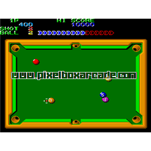 Pixelbox Arcade - Perfect Billiard (1987), a Sports / Pool game by Nihon System