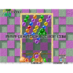 Pixelbox Arcade - Puzzle Bobble (1994), a Puzzle / Toss game by Taito