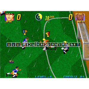 Pixelbox Arcade - Pleasure Goal (1996), a Sports / Soccer game by Saurus