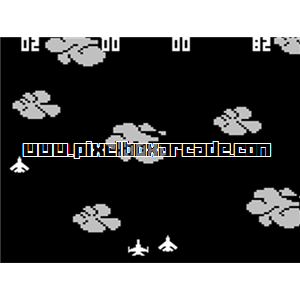 Pixelbox Arcade - Phantom II (1979), a Shooter / Flying Vertical game by Midway