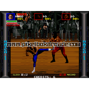 Pixelbox Arcade - Pit Fighter (1990), a Fighter / Versus game by Atari Games