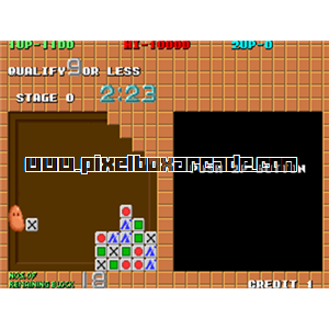 Pixelbox Arcade - Plotting (1989), a Puzzle / Toss game by Taito Corporation Japan