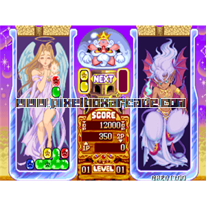 Pixelbox Arcade - Pnickies (1994), a Puzzle / Drop game by Compile (Capcom license)